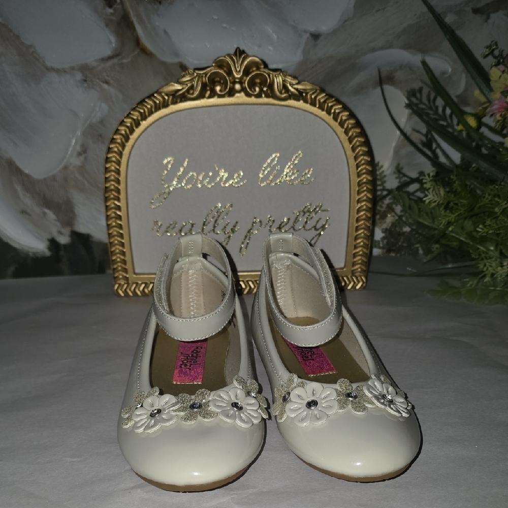 Rachel Shoes White Kids Dress Shoes